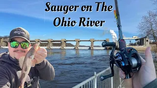 HOW TO: Sauger Fishing on the Ohio River  ( blade baits )