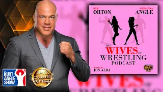 Kurt Angle on the debut of The Wives of Wrestling podcast