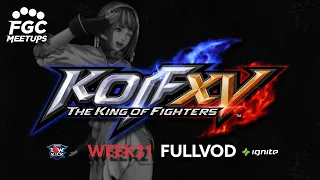 FGC Meetups #21 - The King of Fighters XV
