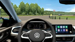 Volkswagen Polo 1.6 MPI 2020 - City Car Driving | Logitech G29 gameplay