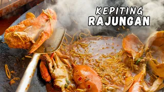 Kepiting RAJUNGAN JUMBO 1,5 Kg Dimasak Mie Tumis Aceh (Mie Fadhil Lamdingin Banda Aceh)