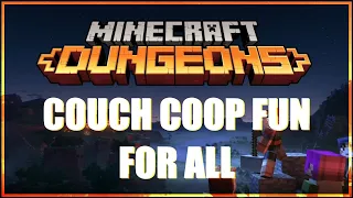 Minecraft Dungeons ► Couch Coop Fun for All (Switch Version Review)