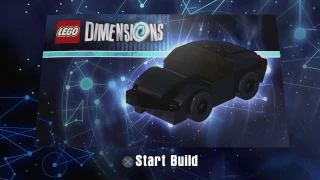 K.I.T.T.  Build Instructions LEGO Dimensions - Knight Rider Fun Pack