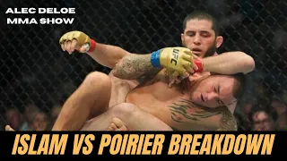 Islam Makhachev vs. Dustin Poirier BREAKDOWN | A Detailed Look at the D'Arce Choke Finish