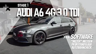 AUDI A6 4G 3.0 TDI | SCHAFFEN WIR TATSÄCHLICH 25% MEHR LEISTUNG?😲 | AUTOBAHNCHECK + "METER" MESSEN 🙃