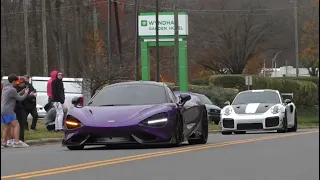 McLaren Charlotte Exotics & Caffeine - December 2022 (Centenario, LaFerrari, 918, Elva, & More)