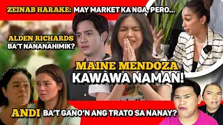 BAKIT SI MAINE MENDOZA LANG ANG NAGSASALITA? 🔴 ZEINAB HARAKE, PINATAMAAN!