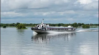 Cambodia speedboat Siem Reap - Phnom Penh [4K]