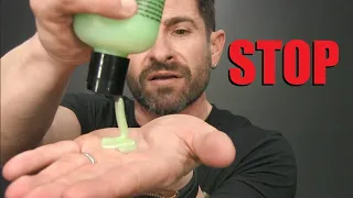 Shampoo Mistakes MOST Men Make... Stop It! Choosing The Right Shampoo & Proper Shampoo Techniques