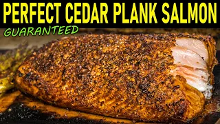 Perfect Cedar Plank Salmon Every Time "GUARANTEED" (On The Grill)