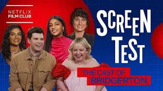 The Bridgerton Cast Tries to Recruit Keira Knightley | Screen Test | Netflix
