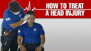 How to Treat a Head Injury? #BeALifesaver #FirstAid