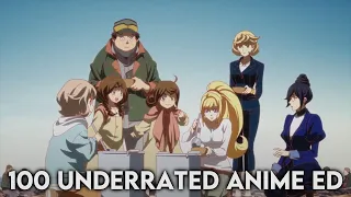 100 Underrated Anime Endings