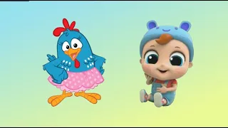 Colorindo: Galinha pintadinha e Joaozinho🐥🌈❤️❤️ - pintando a galinha pintadinha e Joaozinho kids