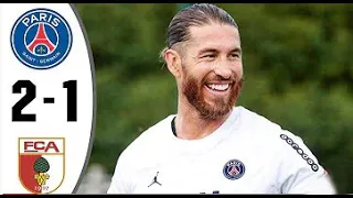 PSG vs Augsburg 2−1 - Extеndеd Hіghlіghts & All Gоals 2021 HD | Pre-Season Friendly Match