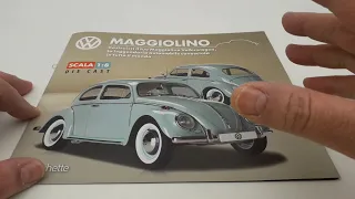 Maggiolino Volkswagen modello del 1961 prima uscita in scala 1:8 edizione Hachette più informazioni