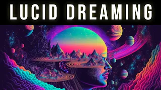 Enter REM Sleep Cycle & Lucid Dream Tonight | Lucid Dreaming Black Screen Binaural Beats Sleep Music