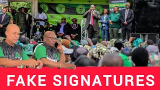 Umkhonto Wesizwe Fake Signatures exposed