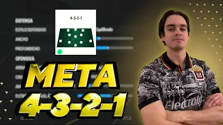 APRENDE A UTILIZAR LA TÁCTICA MAS META DEL JUEGO ⭐: 4-3-2-1 | EA FC 24 : ULTIMATE TEAM