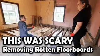 Removing Rotten Floorboards - Renovating Our Farmhouse In Ireland