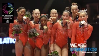 2015 Artistic Worlds - Women's Team Final, Highlights - We are Gymnastics !