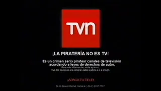 [FAKE] TVN (Chile) Anti-Piracy Screen (2004-2016)