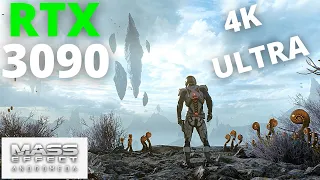Mass Effect: Andromeda | RTX 3090 + AMD Ryzen 7 5800X | 4K Max Settings Benchmark