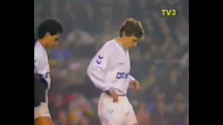 Barcelona - Real Madrid / Liga 1990-1991 (Butragueño, Laudrup, Hagi, Hugo Sanchez)