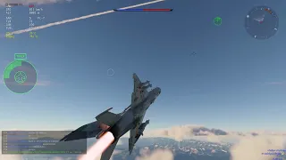 War Thunder - J-7D x2 ace and dogfighting