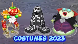 All Spooktacle Costumes - 2023 | My Singing Monsters