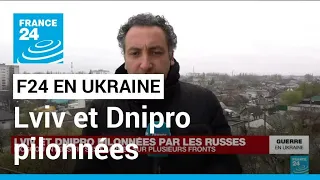 Ukraine : des explosions secouent Dnipro et Lviv • FRANCE 24