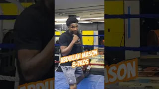 Young Prospect Abdullah Mason Next Fight! #boxing #boxingtraining #fitness #abdullahmason #sports