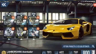 NFS No Limits - My Aventador 800 PR vs Ajax 870 PR