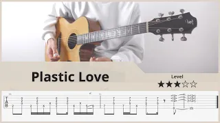 【TAB】Plastic Love - 竹内まりや(Mariya Takeuchi) - FingerStyle Guitar ソロギター【タブ】