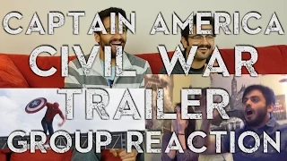 Captain America Civil War Trailer 2 - Group Reaction