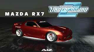 NFS Underground 2 Mazda RX-7 FD Simple Street Build