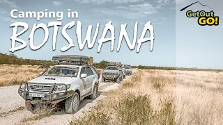 Camping in Botswana - Moremi, Savuti, Chobe and Kubu Island