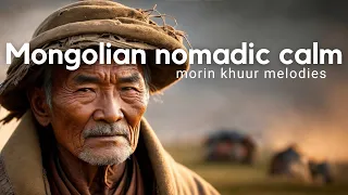 Mongolian Nomadic Calm:  Morin Khuur Melodies 🎵Sleep | Study | Meditate #mangolia #meditationmusic
