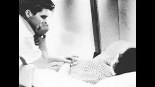 In 1958, Elvis sought consolation after his mother's death from a soldier and what he gave Elvis.