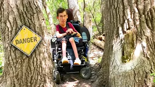 Wheelchair Off Roading - Shane Pees His Pants