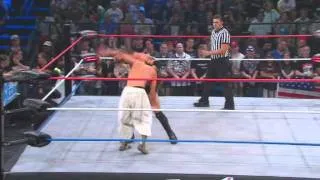 Austin Aries - Top Rope Hung Spinning Neckbreaker