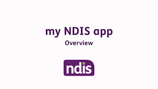 my NDIS app - Overview