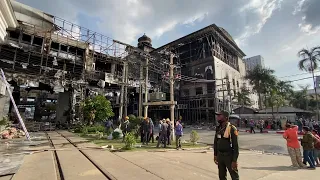 Deadly hotel-casino fire in Cambodia leaves charred ruins behind | AFP