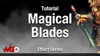 How to Paint Magical Blades