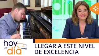 Hoy en día | Pianista y campeón de esquí con un 86% de discapacidad