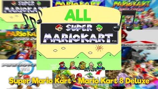 Every time the "Super Mario Kart" Title Theme leitmotif was used (SNES — Nintendo Switch)