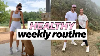 Healthy Weekly Routine! Recipes, workouts, groceries | Julia & Hunter Havens
