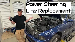 E39 M5/540i Power Steering Line Replacement