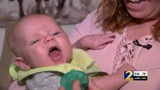 Mother warns parents after infant thrown from car seat during crash