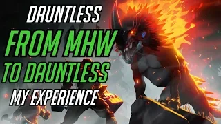 Dauntless - From Monster Hunter World to Dauntless - My Experience